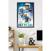 Trends International NFL Los Angeles Chargers - Ladd McConkey 25 Framed Wall Poster Prints - 2 of 4