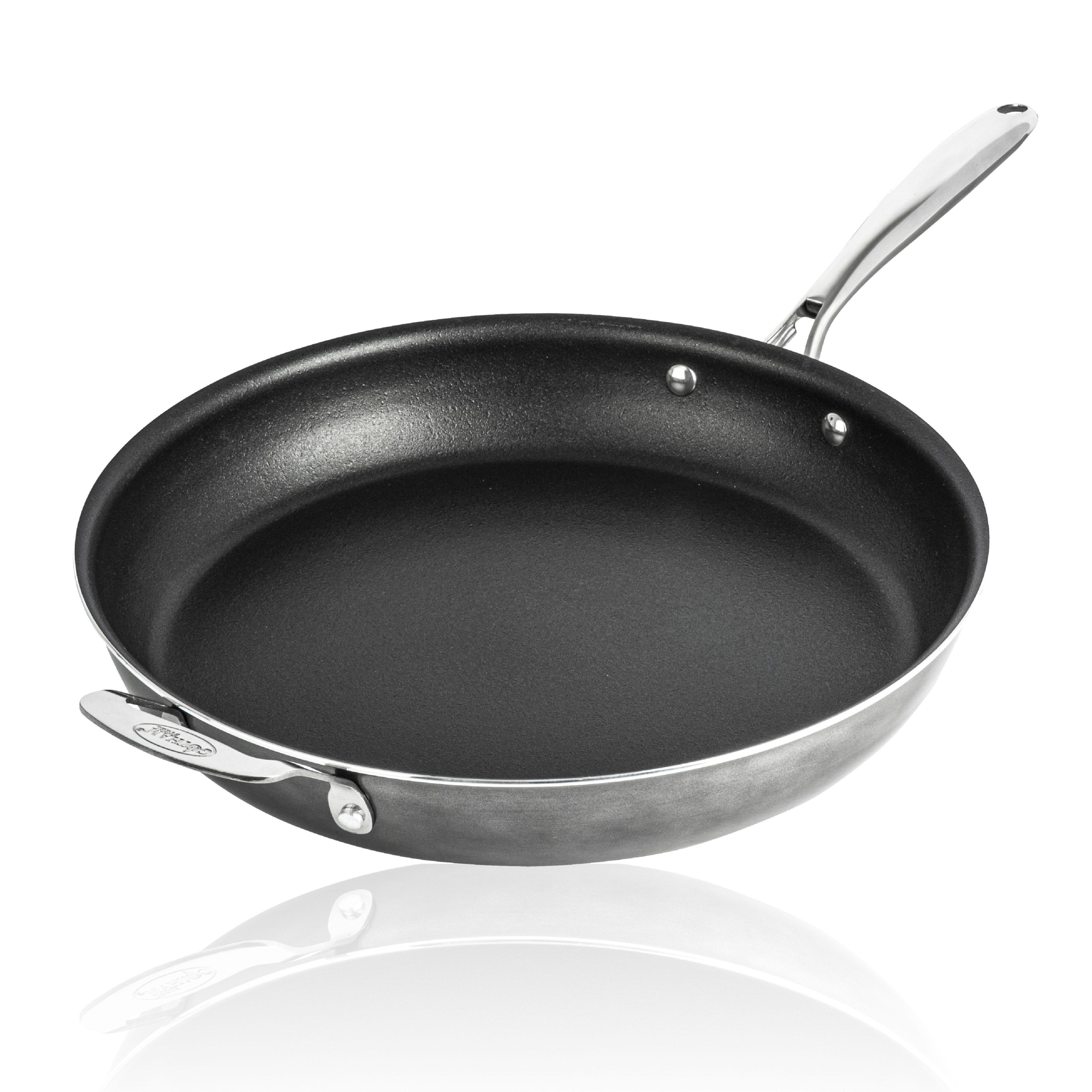 Granitestone 14" Nonstick Family Fry Pan with Helper Handle