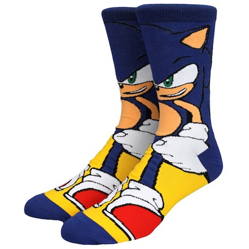 Sonic The Hedgehog Sonic Animigos 360 Socks : Target