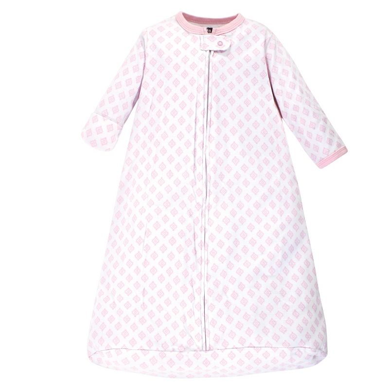 Hudson Baby Infant Girl Cotton Long-Sleeve Wearable Sleeping Bag, Sack, Blanket, Dream Catcher, 4 of 5