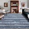 Washable Vintage Printed Rug Non Slip Low Pile Rug Soft Throw Floor Cover Foldable Indoor Carpet for Living Room Bedroom Playroom - 2 of 4