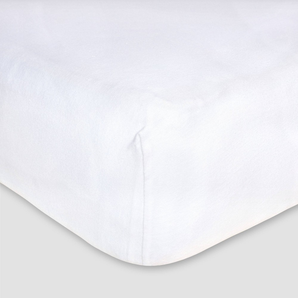 UPC 849681001926 product image for Burt's Bees Baby® Organic Jersey Fitted Crib Sheet - Cloud | upcitemdb.com