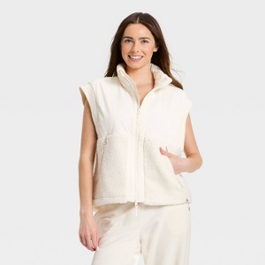 Women's High Pile Vest - JoyLab™ - 1 of 3