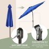 WestinTrends 9 Ft Outdoor Patio Market Table Umbrella with Tilt and Crank - 3 of 4