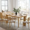 PexFix George Oval 67"x33.5" Dining Table Solid Wood Kitchen Tables - 2 of 4