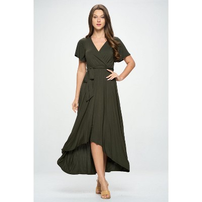 West K Women's Georgia Faux-wrap Dress ...