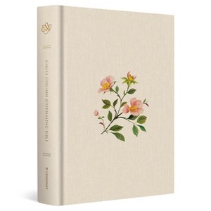 ESV Single Column Journaling Bible (Cloth Over Board, Rosehip Design) - by  Esv Bibles (Hardcover) - 1 of 1