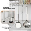 LunaLulinlk Over Sink Dish Drying Rack 2-Tier Large Capacity Dish Rack Bowl Shelf Steel - 2 of 4