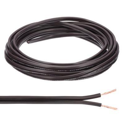 Unique Bargains SPT-2 Lamp Cord Insulated Conductor 18/2 PVC Covered Wires