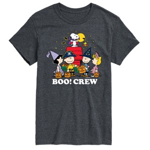 Men's - Peanuts - Boo Crew Short Sleeve Graphic T-Shirt - 1 of 4