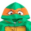 Nickelodeon Teenage Mutant Ninja Turtles Michelangelo Boys Zip Up Hooded Sweatshirt for Big Kids - Size 10 - 2 of 4