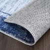 COZONY Washable Modern Bordered Rug, Farmhouse Geometric Low Pile Non Slip Carpet for Nursery Dining Room Office - 2 of 4