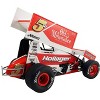 Winged Sprint Car #5W Lucas Wolfe "Old Milwaukee" Allebach Racing "World of Outlaws" (2024) 1/18 Die Cast Model Car by ACME - 4 of 4