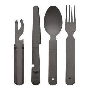 REGALWOVEN Stainless Steel Flatware Set 1 Set 4 Pcs - 1 of 4