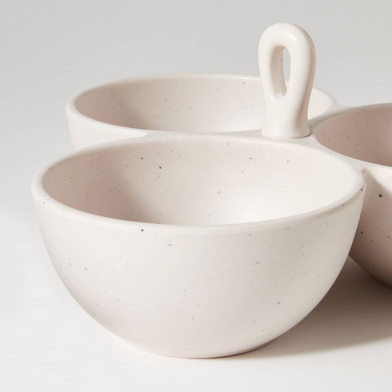 3 Sectioned Melamine Serving Bowl - Threshold&#8482; designed with Studio McGee, 5 of 6