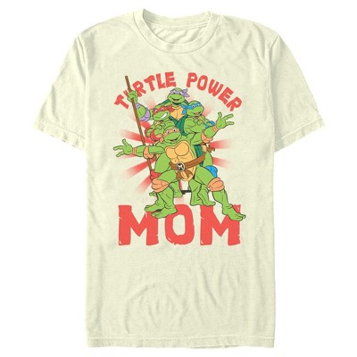 Men's Teenage Mutant Ninja Turtles Turtle Power Mom T-shirt - Beige - X  Large : Target