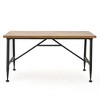 Outdoor Side Table, Home Office Coffee Table, End Table, For Indoor Outdoor Home Office Living Room Bedroom Dining Room Park Garden Patio Decoration - 4 of 4