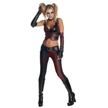 Rubie's Womens Harley Quinn Costume - Medium  - Black