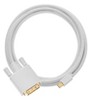 Monoprice Video Cable - 6 Feet - White | 32AWG Mini Display Port to DVI Cable - 4 of 4