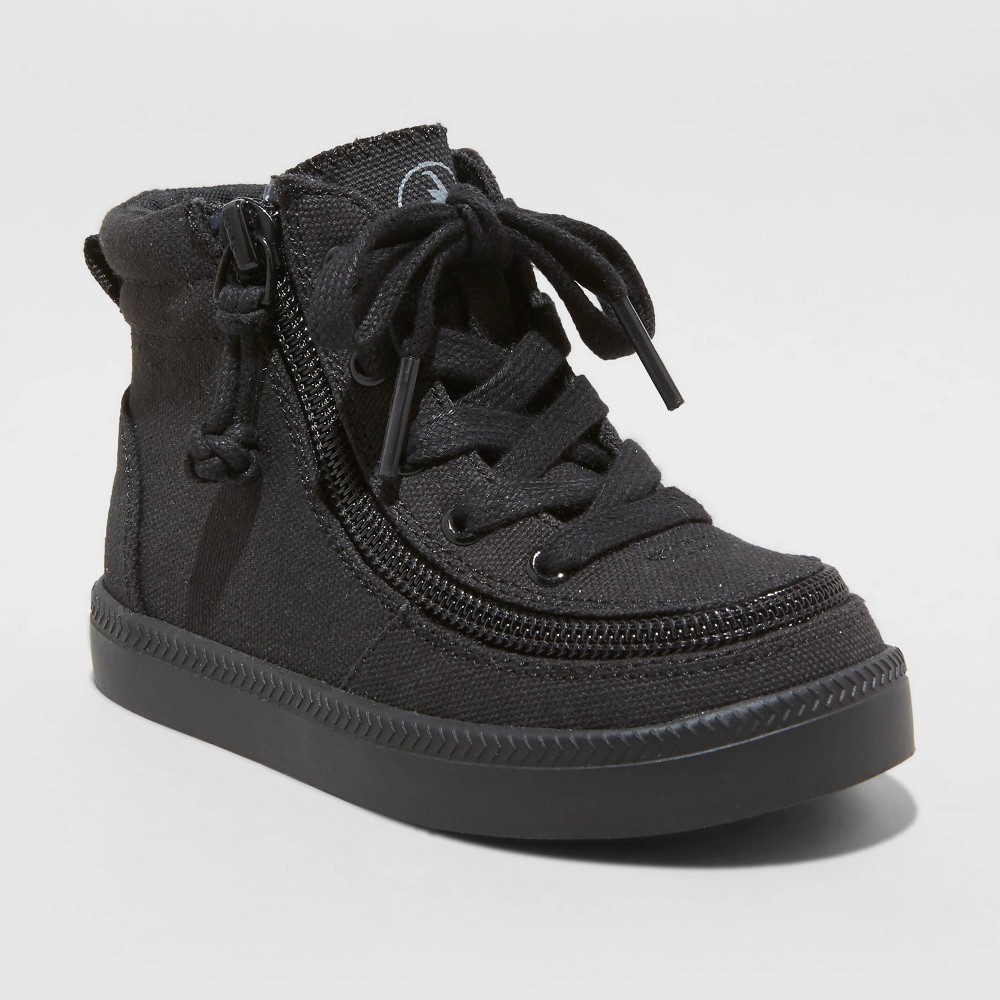 BILLY Footwear Toddler Boys' Harmon Essential High Top Sneakers - Black 11T