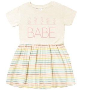 The Juniper Shop Babe Flowers Infant Dress - 1 of 3