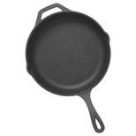 The Rock By Starfrit 10" Cast Iron Skillet Black