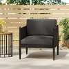 Modern Outdoor Club Chair with Sturdy Aluminum Frame, Water-Resistant Cushions & Anti-Rust Technology-Coolbibila - 2 of 4