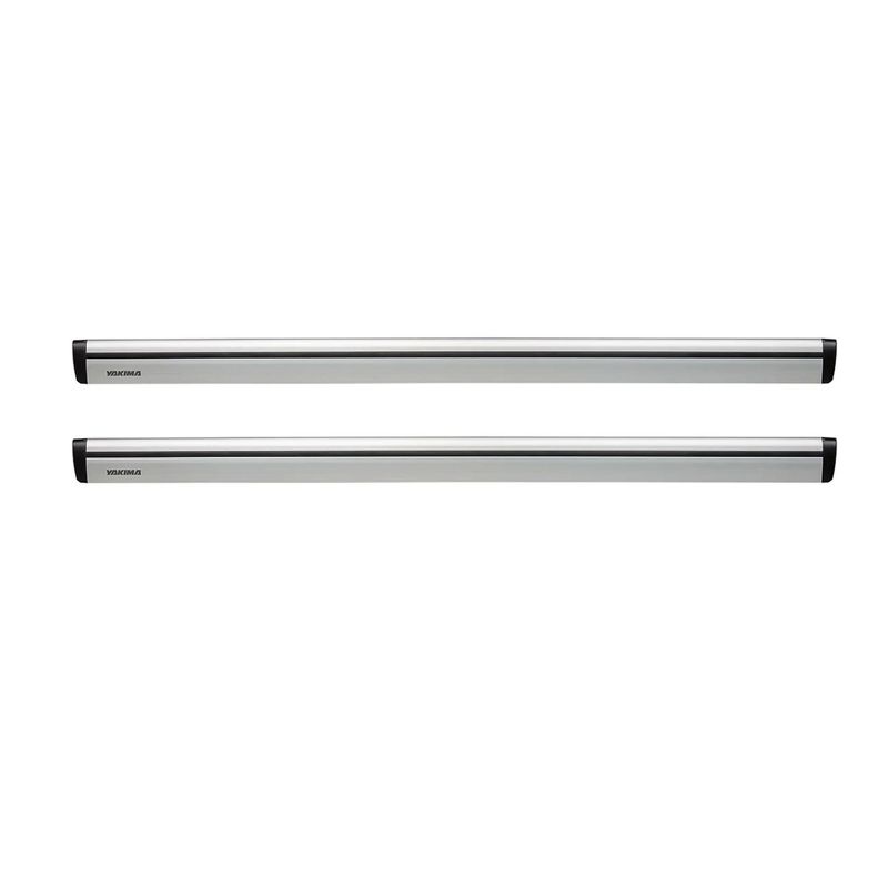 Yakima 50 Inch Aluminum T Slot JetStream Bar Aerodynamic Crossbars for Roof Rack Systems Compatible with Any StreamLine Tower, Silver, Set of 2, 1 of 6