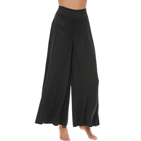 Buy ALAXENDER Wide Leg Pants for Women Elastic High Waist Palazzo