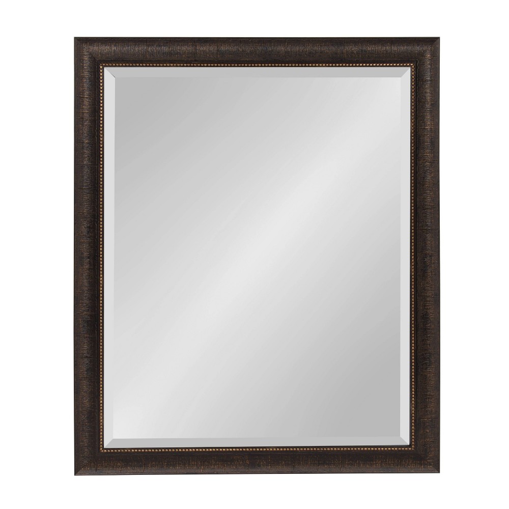 Photos - Wall Mirror 26" x 32" Aldridge Framed  Bronze - Kate and Laurel