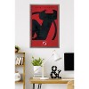 Trends International NHL New Jersey Devils - Logo 25 Framed Wall Poster Prints - 2 of 4
