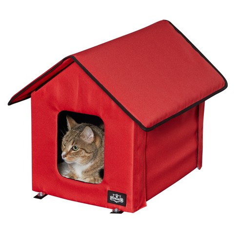 Outdoor Cat House Windproof and Warm Insulation Winter Dog House Pet Tent  Bed with Fixed Buckle, 13.7 * 12.9 * 11.8 inches - Yahoo Shopping