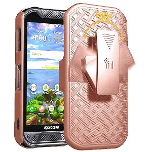 Nakedcellphone Case with Stand and Belt Clip Holster for Kyocera DuraForce Pro 2 - 1 of 4