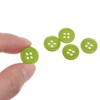 Unique Bargains Sewing Resin Round Flat 4-Hole Replacement Craft Buttons 20 Pcs - 4 of 4
