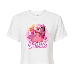 Women's - Barbie - Selfie Cropped Graphic T-Shirt - 1 of 4