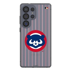 MLB Cooperstown Central Teams Pinstripe Clear Cell Phone Case for Samsung Galaxy - 1 of 4