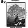 Americanflat 18x24 Poster Frame with Polished Plexiglass - Set of 5 - Galleria Collection - Gallery Wall Frame Set for Wall Display - Black - 2 of 4
