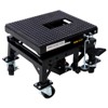 300 Lbs hydraulic motorcycle scissor jack with 4 wheels, foot pedal heavy-duty jack bracket, off-road bicycle, portable lifting platform - 2 of 4