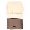 Cover Baby 0-3 Years Scandinavian Organic Wool Adjustable Footmuff in Beige - 4 of 4