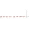 EVERLY JEWELRY | 14K Yellow Gold 3-4mm Pink Cultured Freshwater Pearl Necklace, 10-inch - 2 of 4