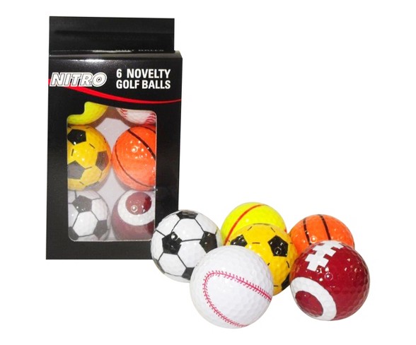 Golf Ball Nitro Golf 6 ea