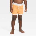 Baby Boys' Swim Shorts - Cat & Jack™ Orange