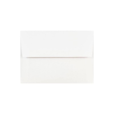 JAM Paper Gummed A7 Invitation Envelopes 5 1/4" x 7 1/4" White 73767