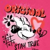 Men's - Disney - Minnie Mouse Original Stay True Graphic Fleece Sweatshirt - 2 of 4