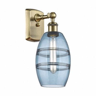 Vaz - 1 Light Wall Sconce In Industrial Style-9.13 Inches Tall and 5.88 Inches Wide