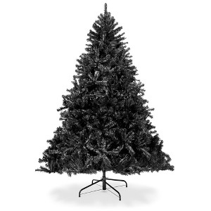 Best Choice Products Artificial Full Black Christmas Tree Holiday Decoration - 1 of 4