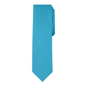Jacob Alexander Men's Solid Color 2.75" Slim Neck Tie - 1 of 4