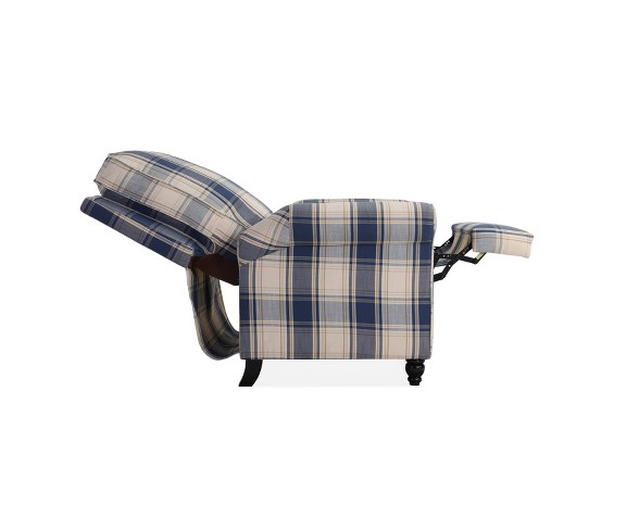 Prolounger Push Back Recliner Chair Blue - Handy Living