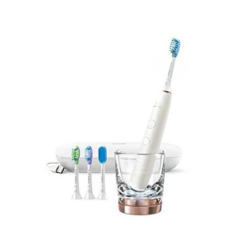 Panda strak Hover Philips Sonicare Diamond Clean Smart Electric Rechargeable Toothbrush For  Complete Oral Care, 9500 Series - Hx9924/61, Rose Gold : Target