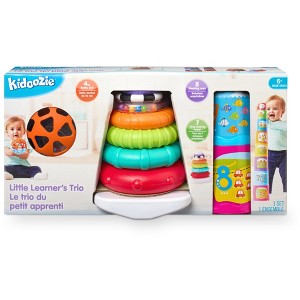 Kidoozie Little Learner's Trio – 3-in-1 Infant Development Toys